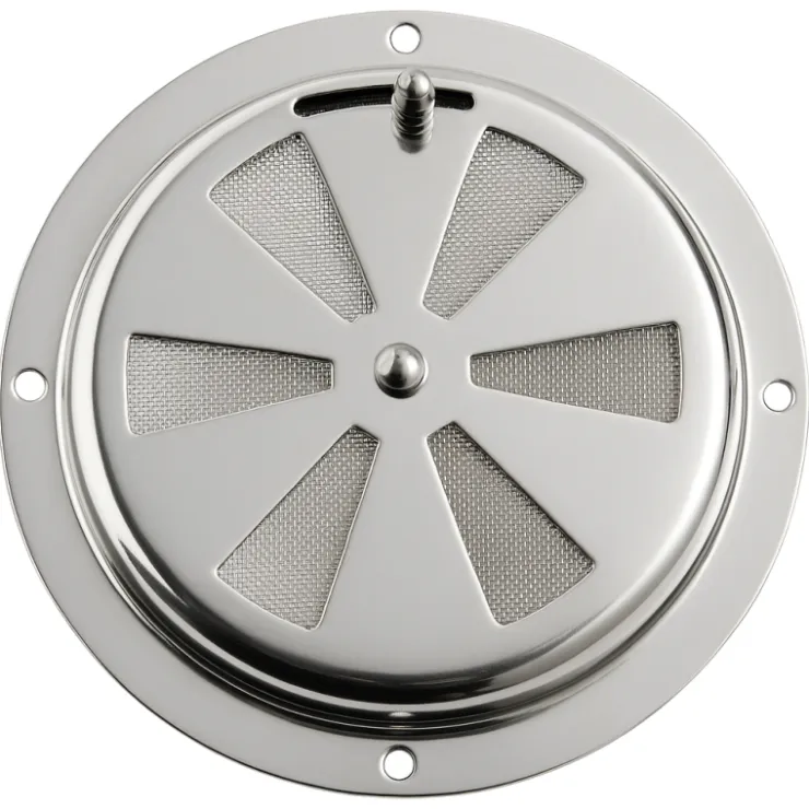 Outlet Osculati Grille Inox à fermeture ø 102 ou 127 mm | avec ou sans moustiquaire