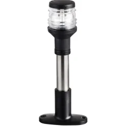 Best Osculati Hampe Compacte inox 20 cm avec feu blanc 360°