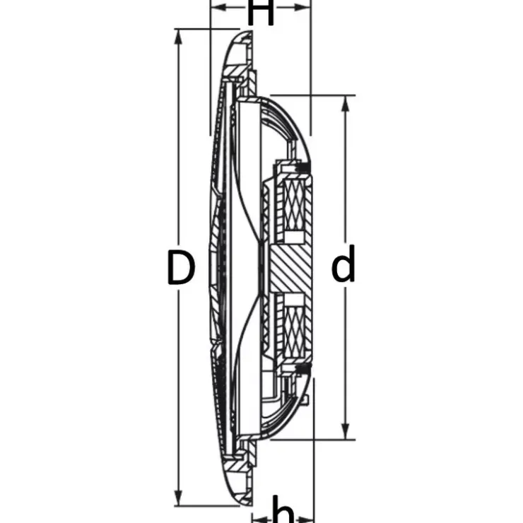 Best Osculati Haut-parleur extra-plat 5,25" - 80 W