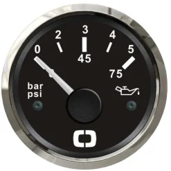 Sale Osculati Indicateur pression d'huile 0-5 Bar