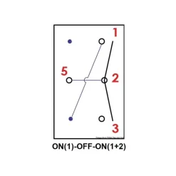Osculati Interrupteur 12 V étanche