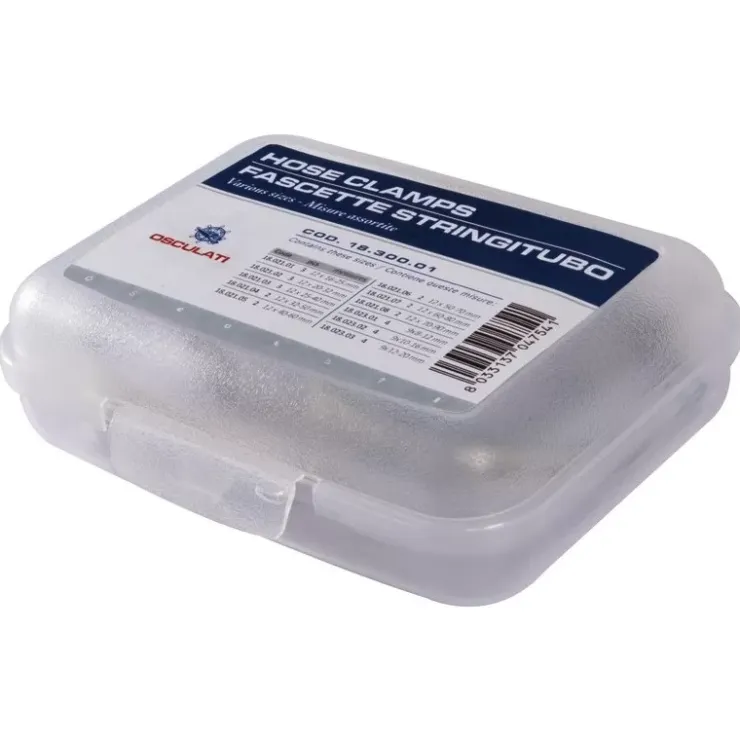 Outlet Osculati Kit colliers de serrage inox