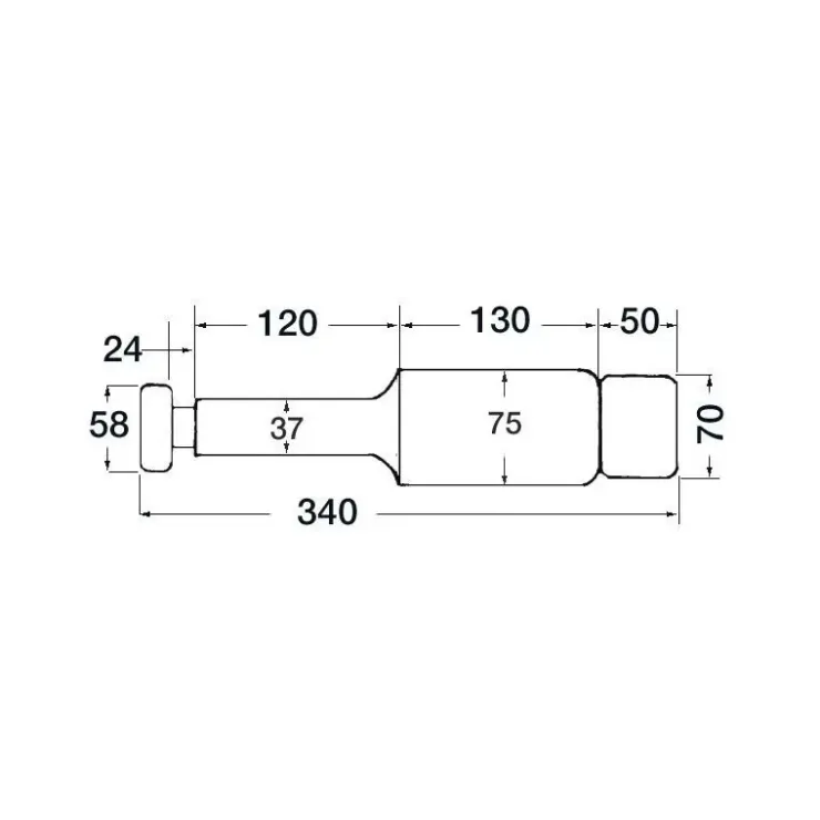 New Osculati Kit vérins pour flaps bateau