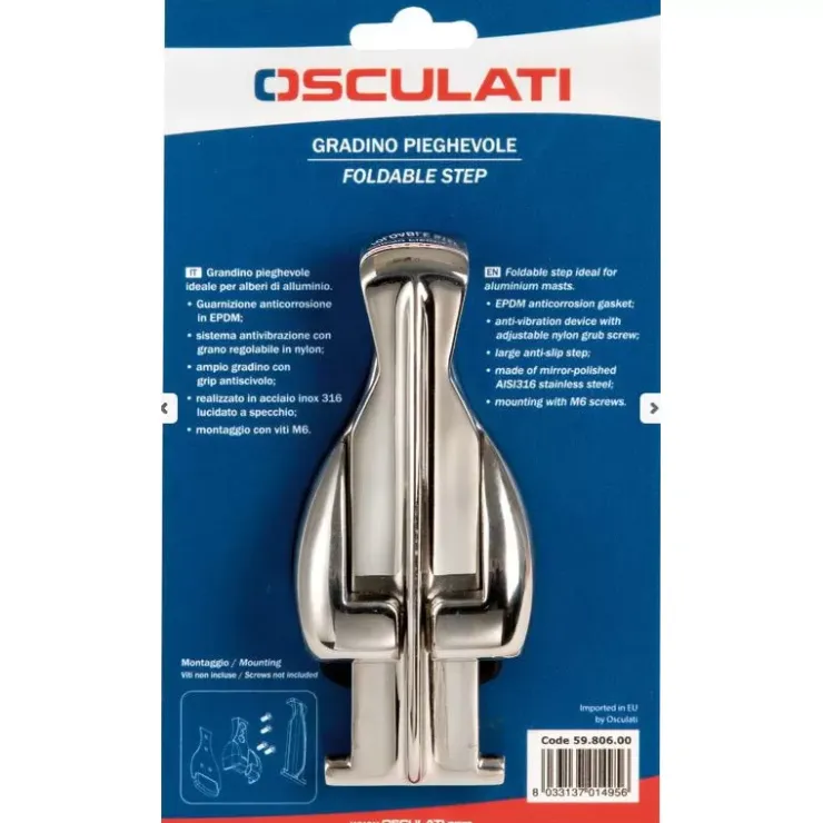 Best Osculati Marche de mât pliable inox
