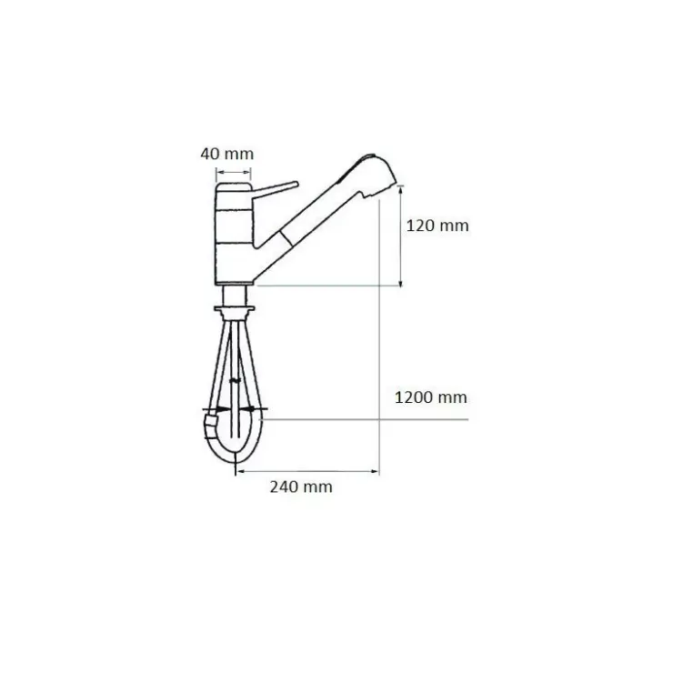 Hot Osculati Mitigeur robinet / douchette