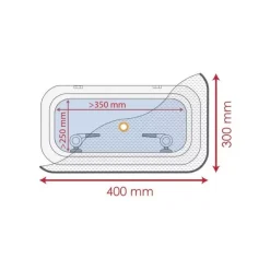 Clearance Osculati Moustiquaire pour hublots