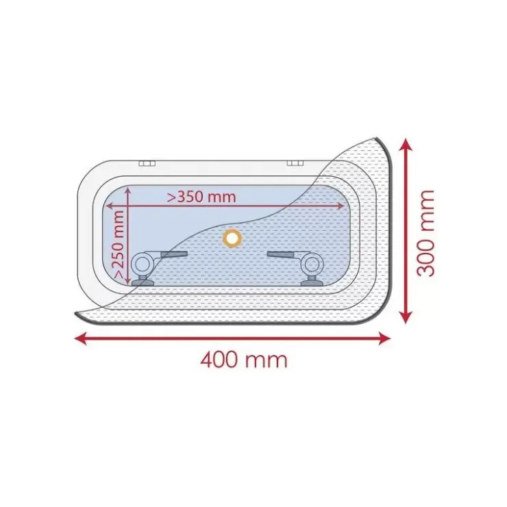 Clearance Osculati Moustiquaire pour hublots