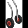 Osculati Paire de roue relevables compact