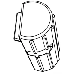 Hot Osculati Pare-battage de ponton Medium vertical 39 cm