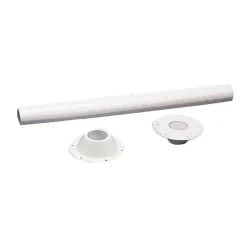 New Osculati Pied de table blanc 70 cm