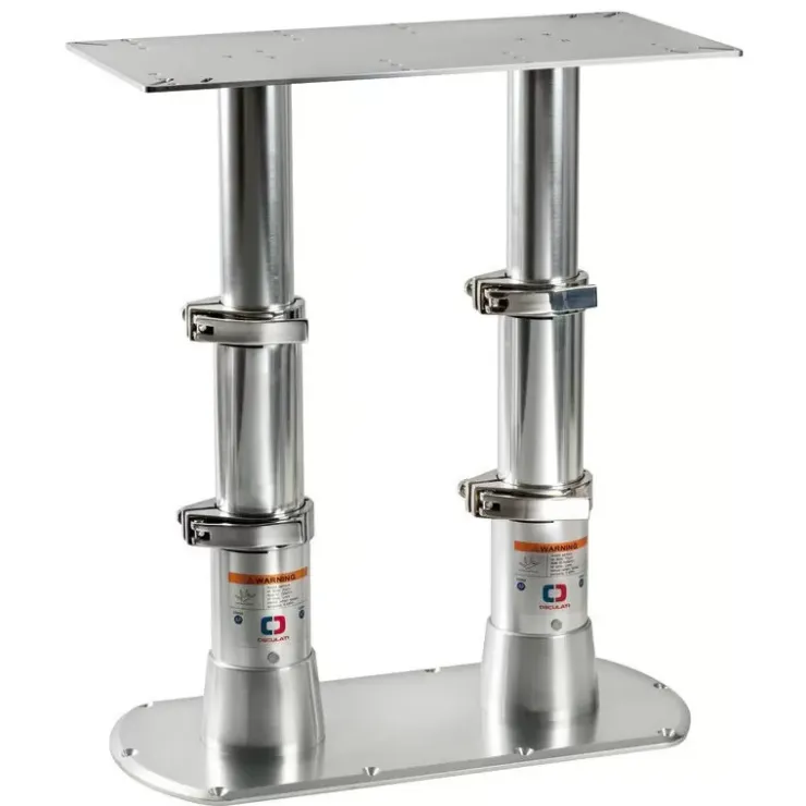 Clearance Osculati Pied de table inox 615 x 300 mm