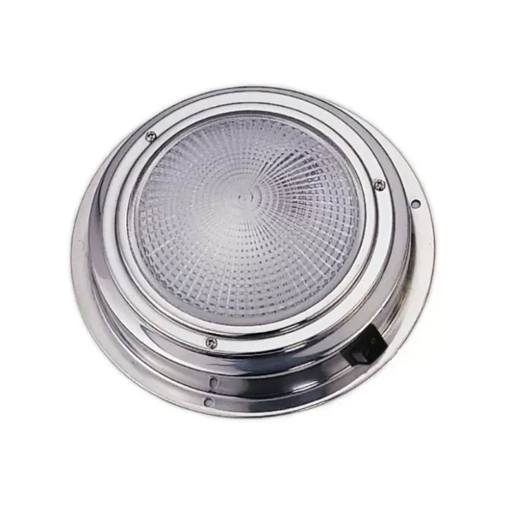 Hot Osculati Plafonnier inox LED en saillie ø 138 mm