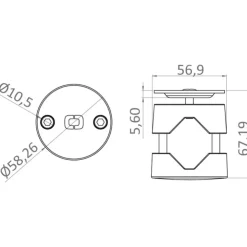 Best Osculati Platine fixation support pare-battage | Easy Fender