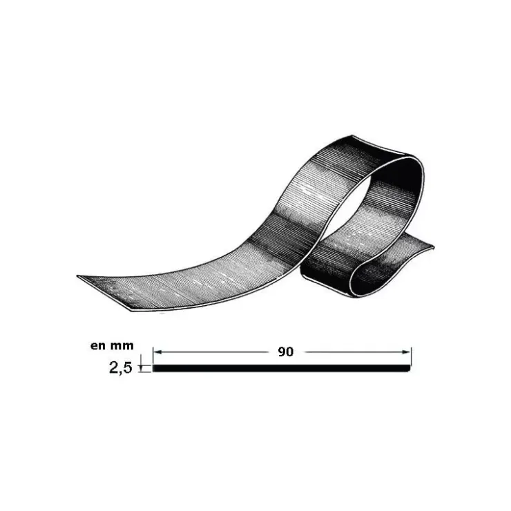 Online Osculati Profil en EPDM 90 x 2