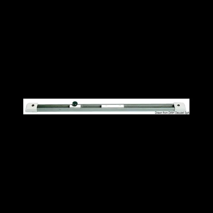 Osculati Rail en aluminium & coulisses en nylon