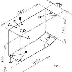 Osculati Réservoir 165 à 600 L