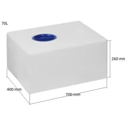 Osculati Réservoir rigide eau potable | 64 L