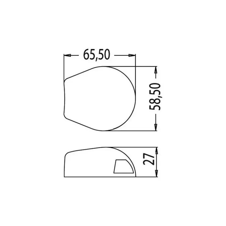 Osculati Sea-Dog feu LED Horizontal