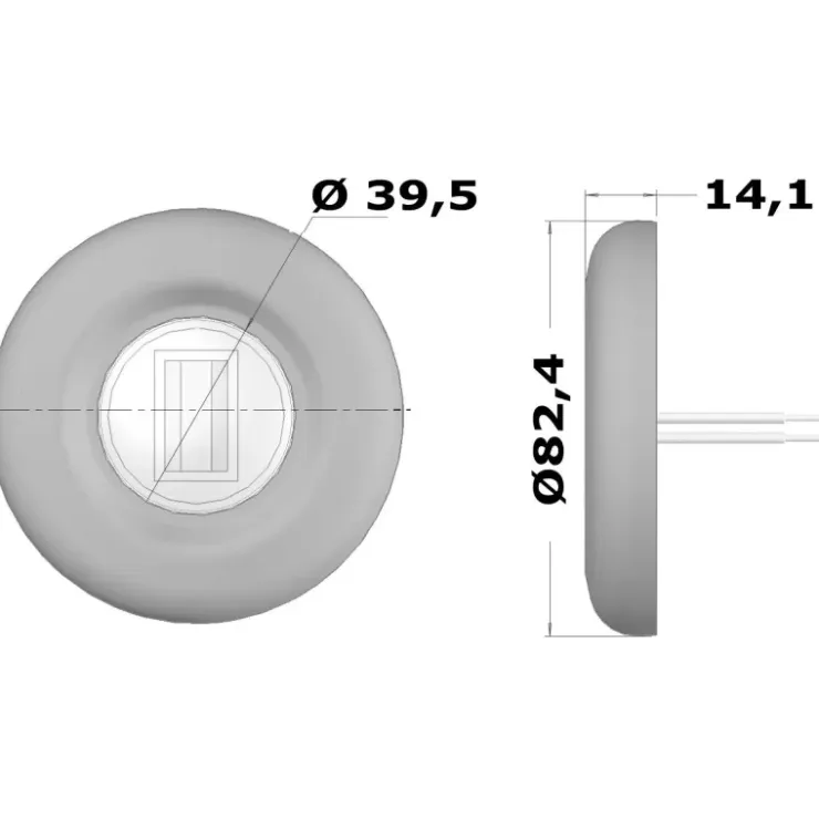 Best Osculati Sea-Dog feu LED vertical