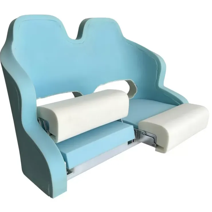 Clearance Osculati Siège double assis/debout avec flip up RM52 | Sans revêtement