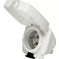 Hot Osculati Socle pour prise de quai | 16 A | chromé