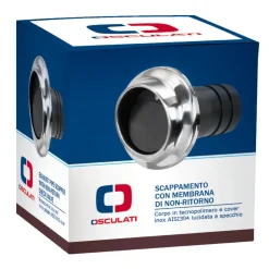 Sale Osculati Sortie d’échappement technopolymère et inox Ø 40 à 125