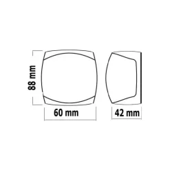 Clearance Osculati Sphera II à LED / blanc