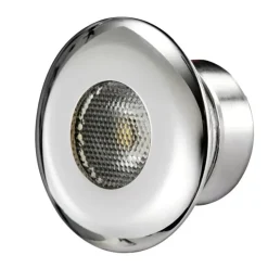 New Osculati Spot LED de courtoisie en inox poli miroir 3W