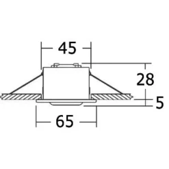 Osculati Spot LED orientable Altair