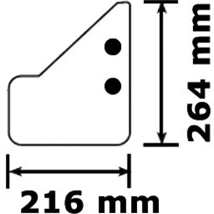 Hot Osculati Stabilisateur hydrofoil moteur HB | 50 à 200 cv