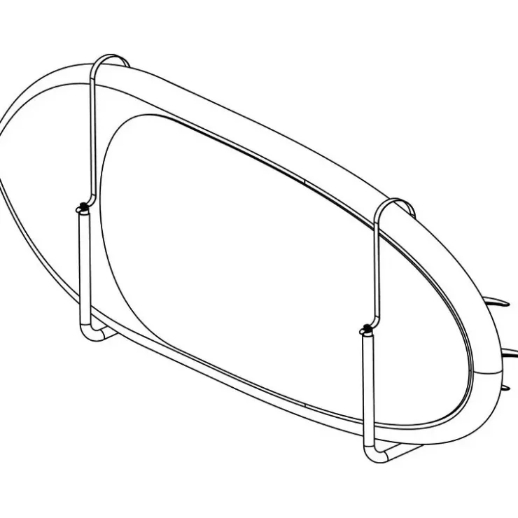 Online Osculati Support paddle & passerelle inox Delux