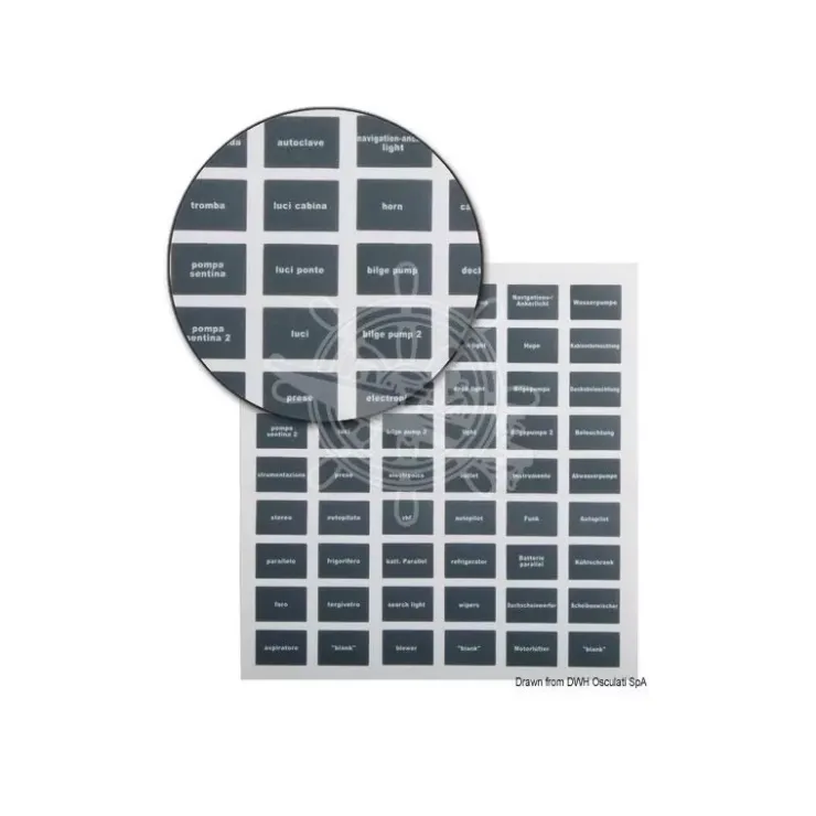 Discount Osculati Tableau électrique alu 6 interrupteurs