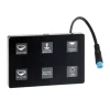 Outlet Osculati Tableau électrique tactile | 6 interrupteurs