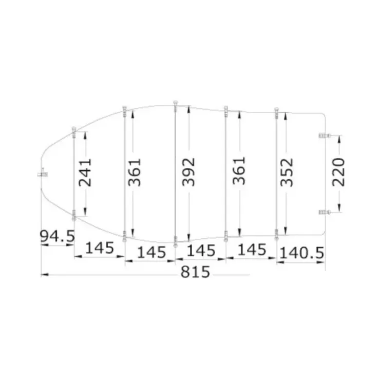 Best Osculati Taud pour bateau à console