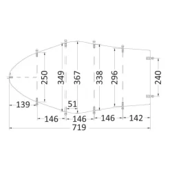 Best Osculati Taud pour bateau à console