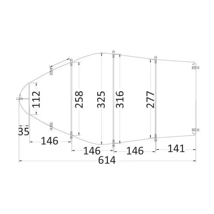 Best Osculati Taud pour bateau à console