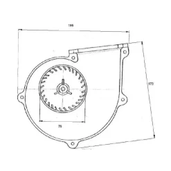 Hot Osculati Ventilateur de cale 260 m3
