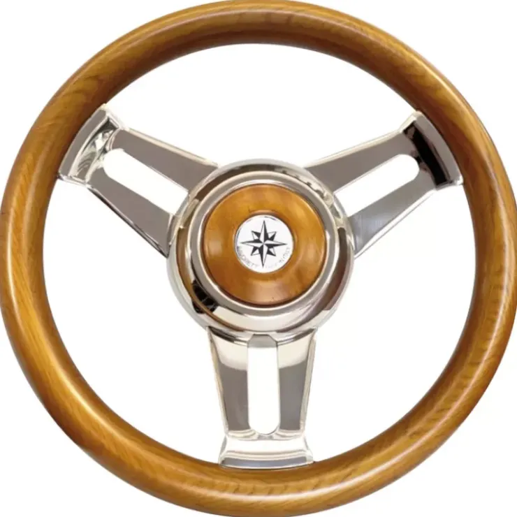 Osculati Volant 3 branches en acier inoxydable