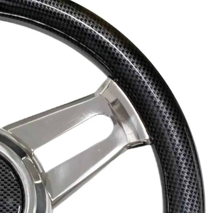 Osculati Volant 3 branches en acier inoxydable
