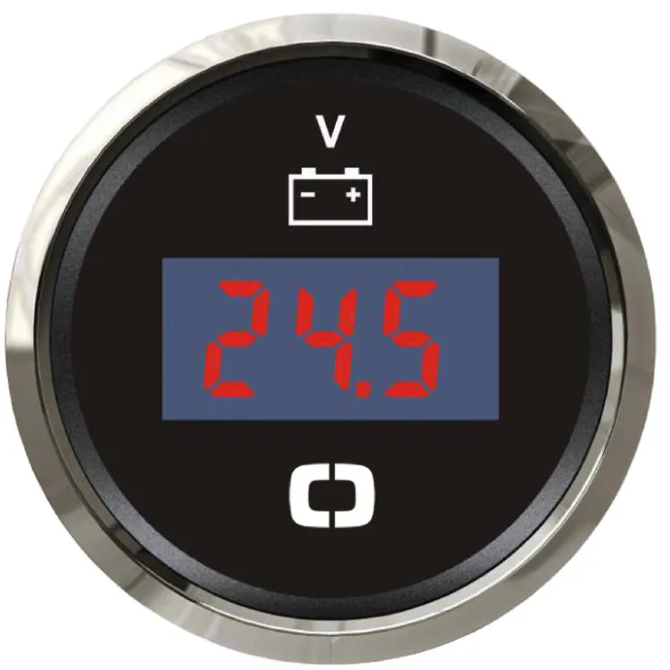 Osculati Voltmètre numérique 12/24 V