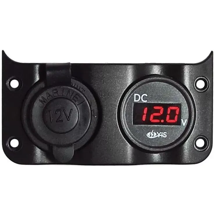 New Osculati Wave design voltmètre + prise 12V
