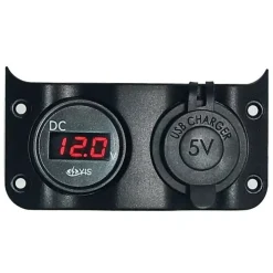 Best Osculati Wave design voltmètre + 2 x USB