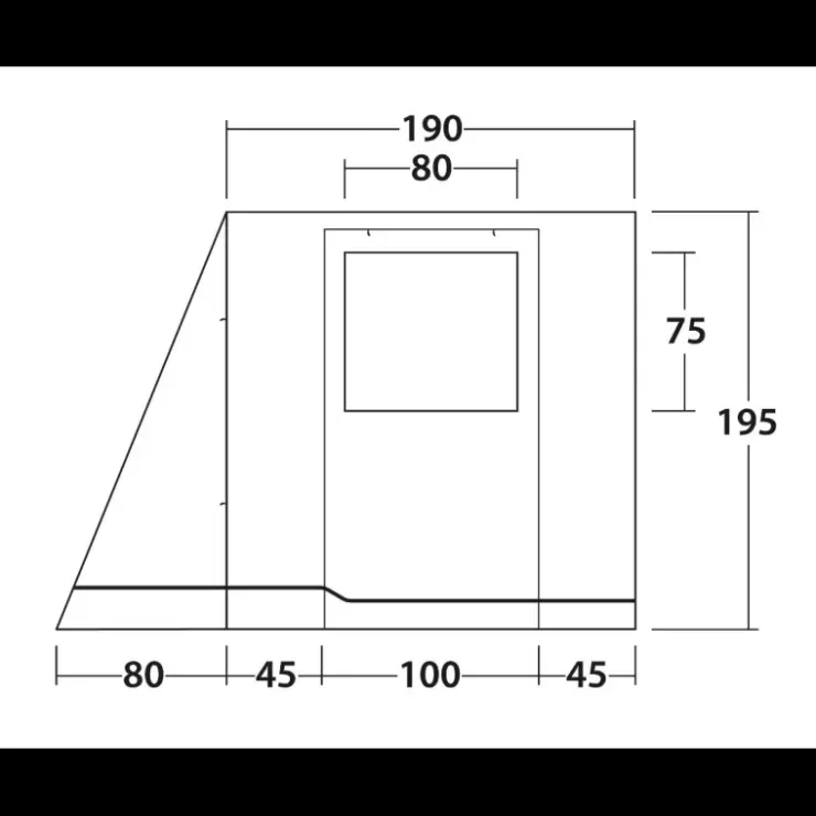Online Outwell Backroads Awning Room | F45s F43Van / TO5200