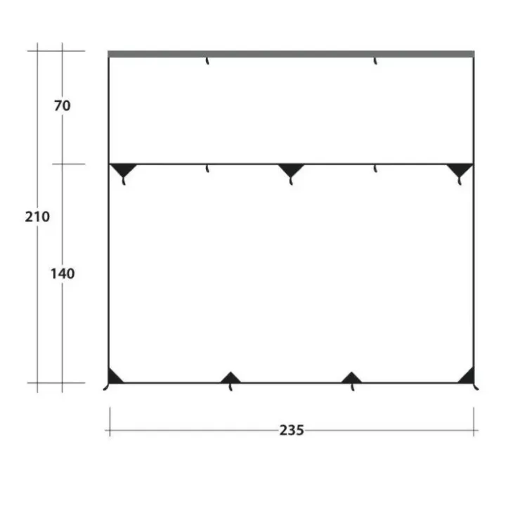 Discount Outwell Hillcrest Tarp