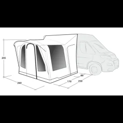 Discount Outwell Santa Monica Air | Ducato
