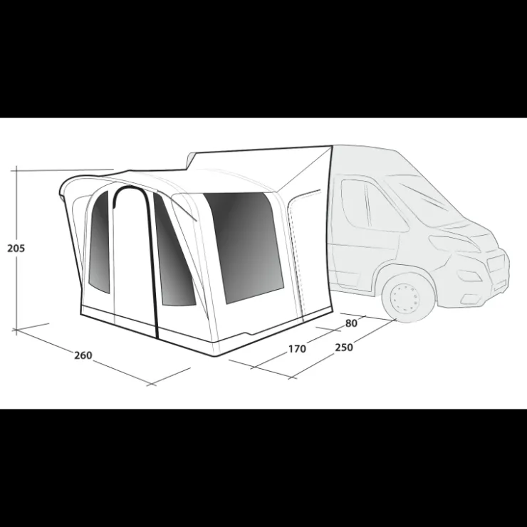 Discount Outwell Santa Monica Air | Ducato
