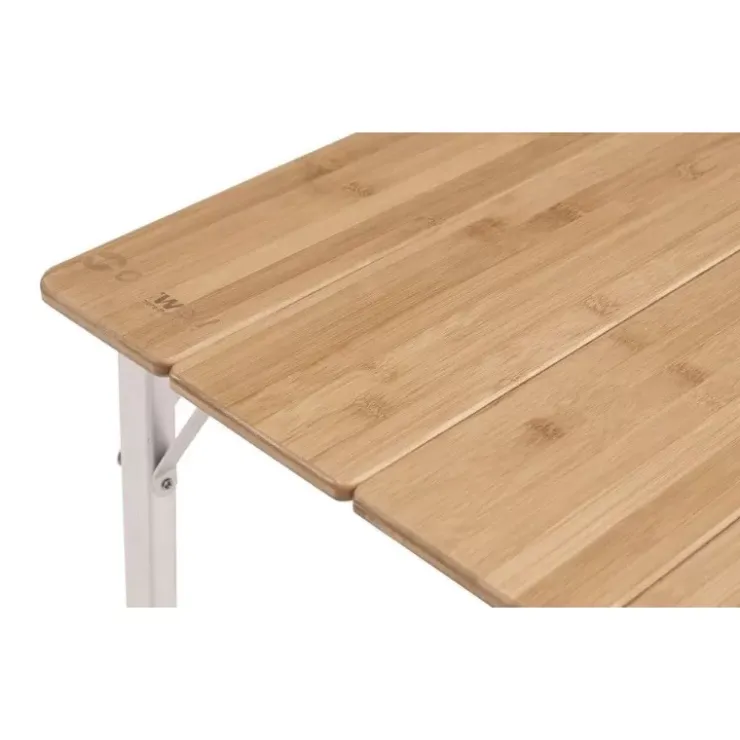 Best Outwell Table pliante plateau plein bambou Custer S/M/L