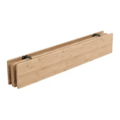 Best Outwell Table pliante plateau plein bambou Custer S/M/L