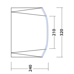 Discount Outwell Touring Shelter Air