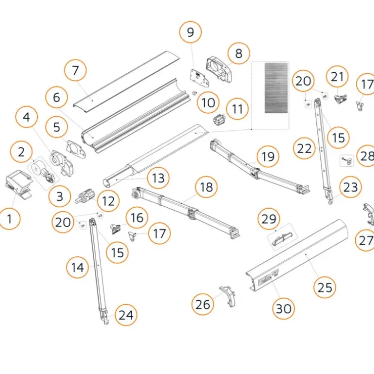 Discount Fiamma Pièces détachées | F40Van